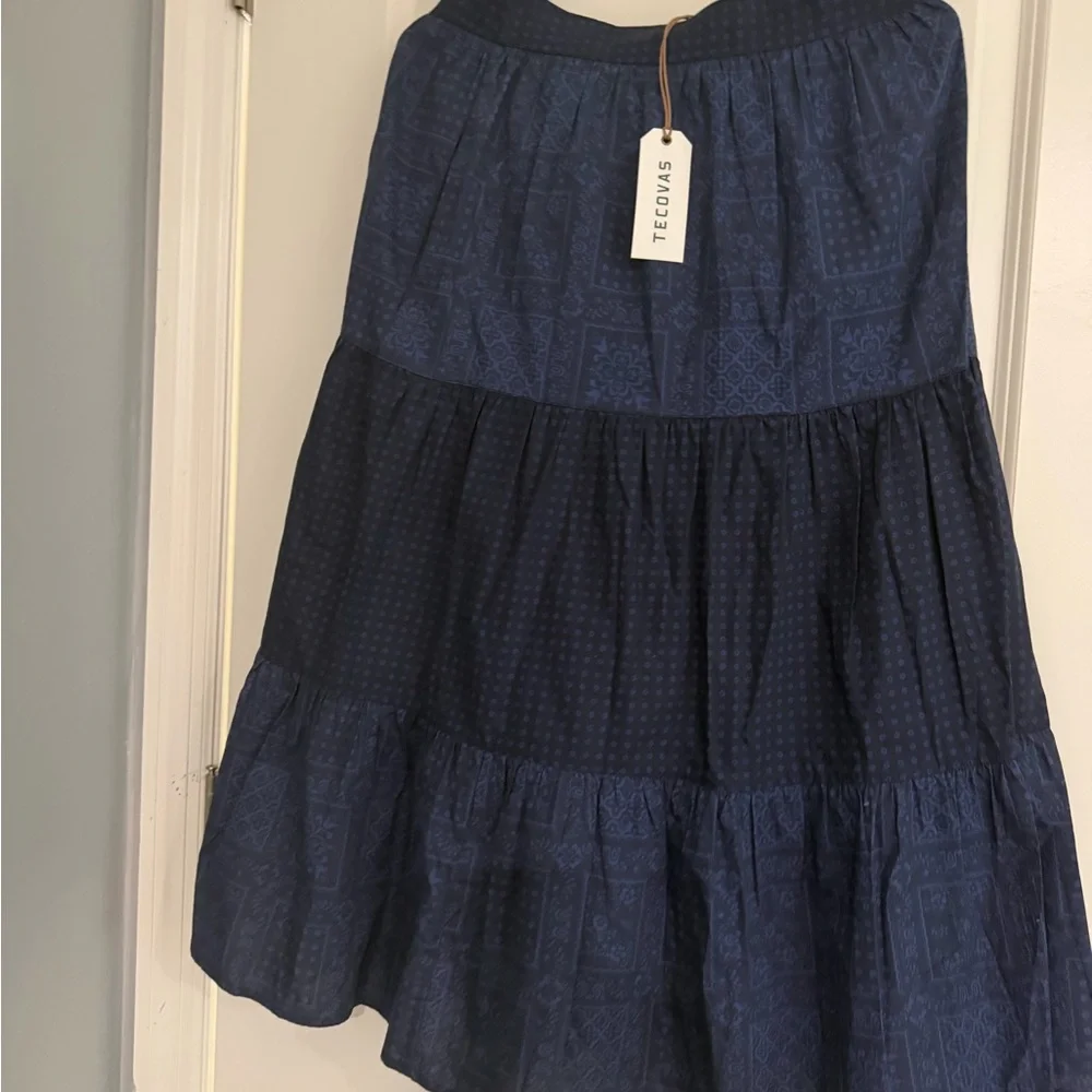 Tecovas SET • Navy Midi Top Skirt - Picture 5 of 7